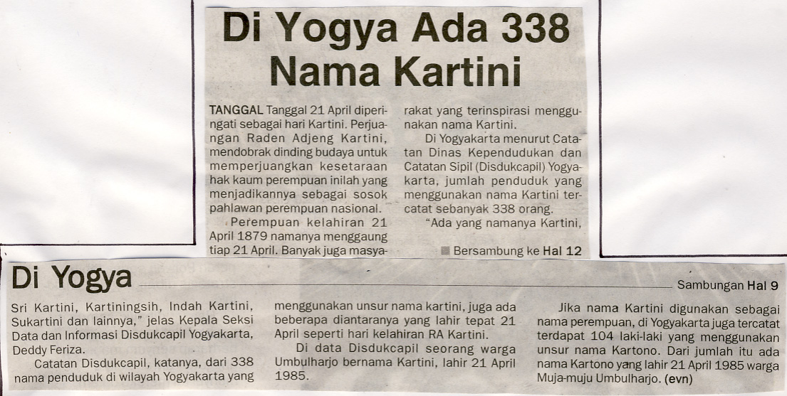 Kliping jogja terbaru